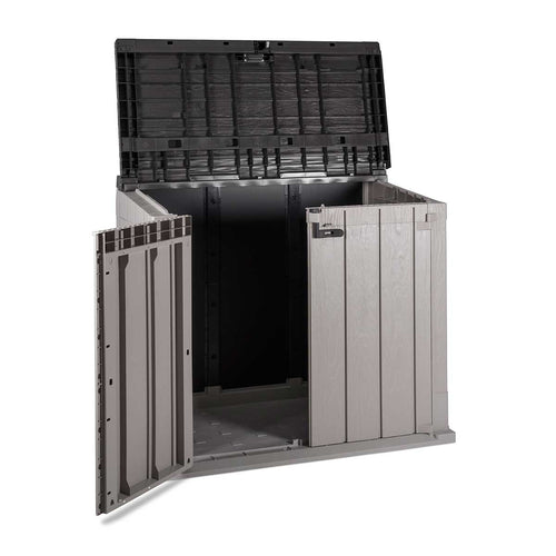 Toomax opbergbox Stora way - taupe donkergrijs 842 liter - vtwonen shop