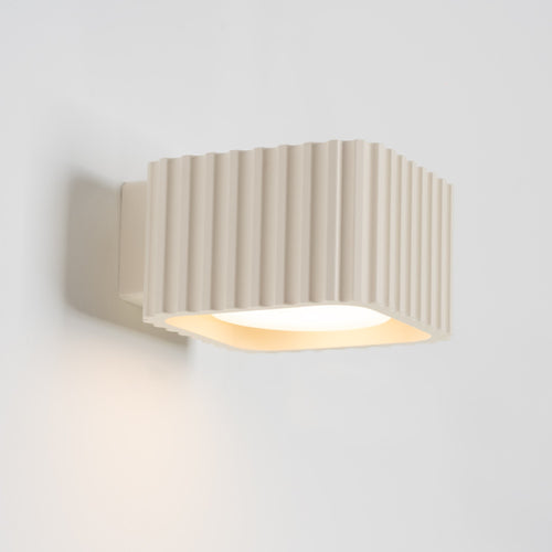 Sollux Lighting Wandlamp RIFF beige Gx53 - 10x12x6cm