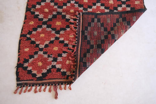 AFK Living vloerkleed Berber - handgemaakt - Wol - 92 x 282 cm - vtwonen shop