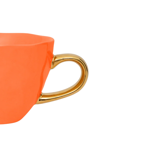 Urban Nature Culture Good Morning kopje Cappuccino/Tea - Carrot - 11x8cm