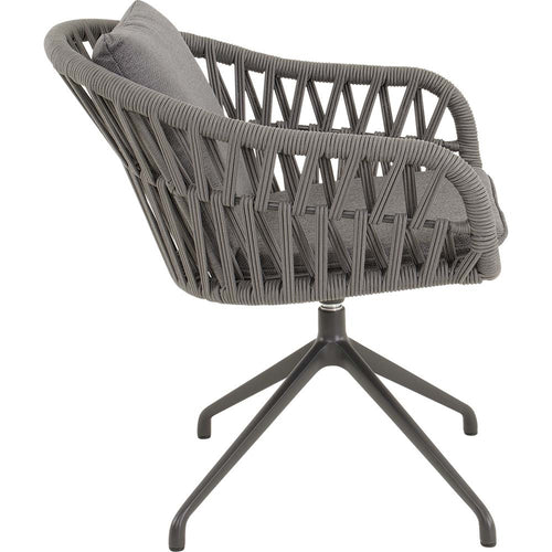 Lesli Living bistrostoel Aspetto - grijs - 61x67x74,5cm