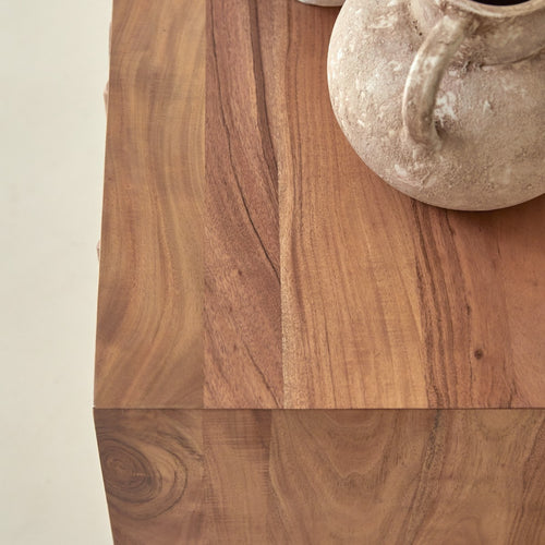 Tikamoon Tv-meubel van massief acacia 145 cm - Naturel - vtwonen shop