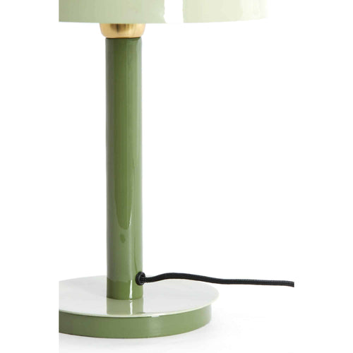 Light & Living tafellamp Marivet - groen - Ø25cm