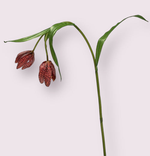 My Flowers.shop Fuchsiakleurige fritillaria zijden bloem | Lengte 50 centimeter | Per stuk - vtwonen shop