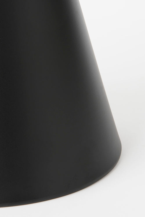 Mica Decorations Royale Bijzettafel - H42 x Ø60 cm - Metaal - Zwart - vtwonen shop