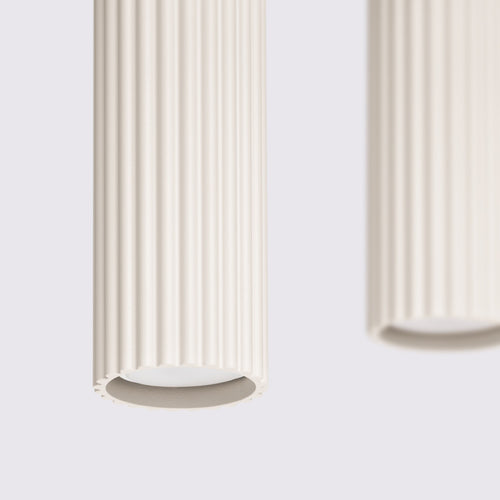 Sollux Lighting Hanglamp KARBON 4L beige - 81x5x120cm