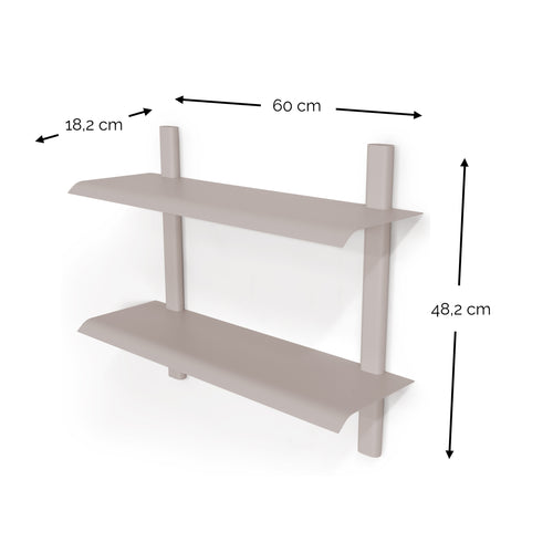 Spinder x OnMateria wandrek Hola 3 - Silky Taupe - vtwonen shop