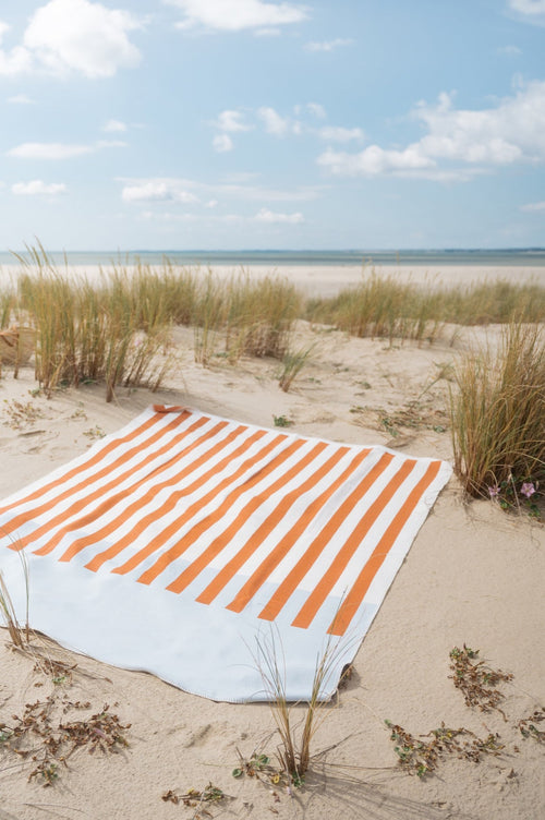 noo.ma ONU Katoenen deken - Terracotta - vtwonen shop