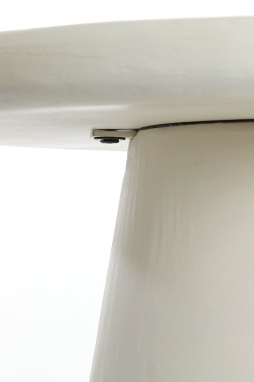 Light & Living salontafel KULONA - Ø70x38cm - wit - vtwonen shop