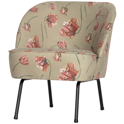 BePureHome fauteuil Vogue - Velvet - Rococo Agave - 69x57x70 - vtwonen shop