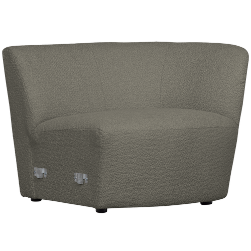 WOOOD Coco Element Met Arm Rechts - Polyester - Warm Groen - 70x77x72 - vtwonen shop