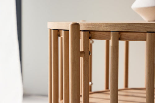 Rebellenclub Salontafel Rune - ¿80 cm - Naturel - vtwonen shop