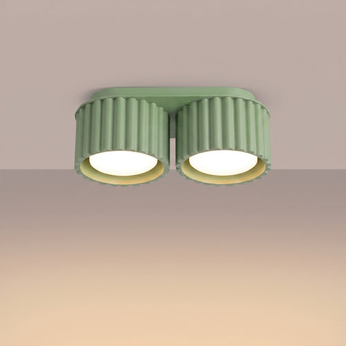 Sollux Lighting Plafondlamp AURA 2 salie Gx53 - 21x10x8cm
