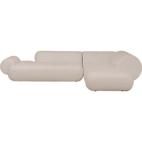 Kare Design Hoekbank Soft beige rechts