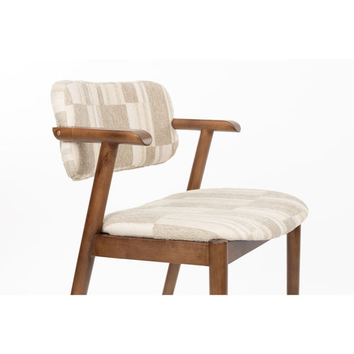 Dutchbone Sara Eetkamerstoelen Beige - Set van 2