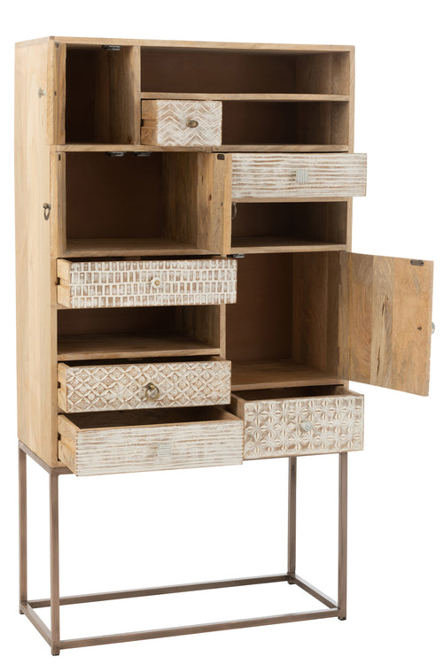 Duverger® opbergkast Impression - hout - beige - vtwonen shop