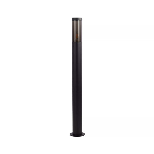 Batton 900 mm buitenpaal, zwarte en gerookte diffusor, IP44