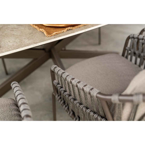 4 Seasons Capalbio tuinset - Arizona tuintafel 240x120 cm 7-delig - vtwonen shop