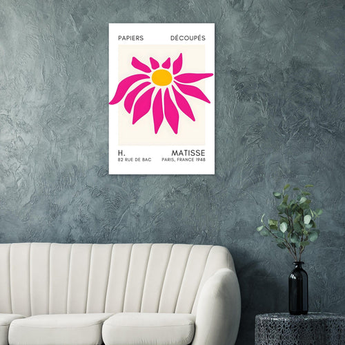 Artfulprints  Matisse – Deep sea dance pink   poster 30x40 cm - vtwonen shop