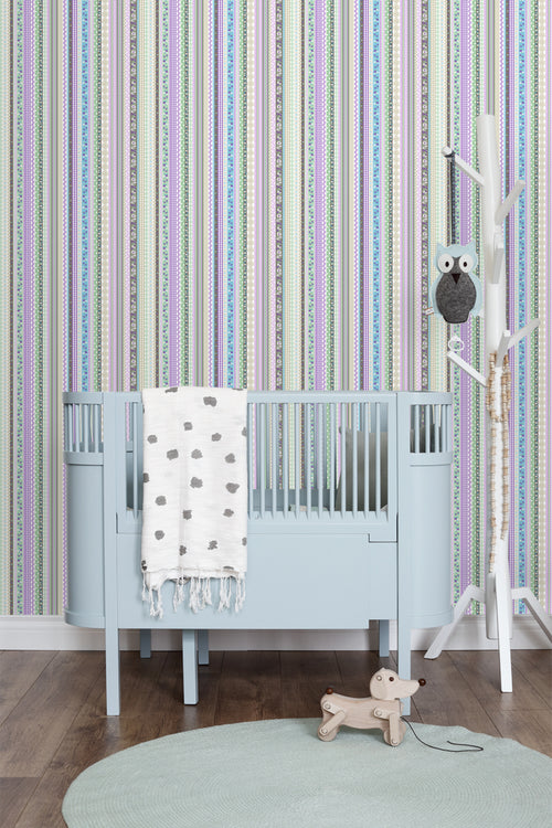 ESTAhome behang lintjes pastelkleuren - 53 cm x 10.05 m - 138143