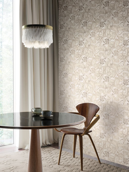 Masureel behang natuurmotief beige - 53 cm x 10.05 m - 630651 - vtwonen shop