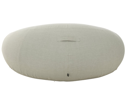 J-Line matras Donut - kunststof - grijs