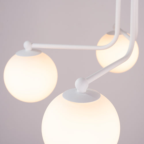 Sollux Lighting Kroonluchter ASTRAL 5 wit - 58x64x29cm
