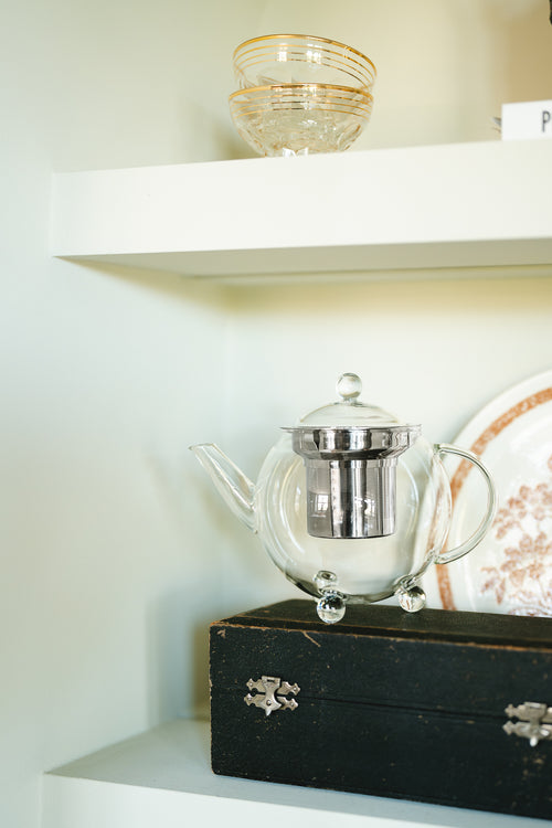 Bredemeijer - Glazen theepot Bella Ronde - 0,5L