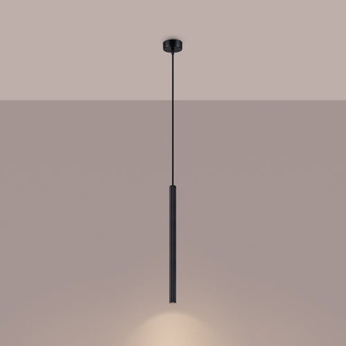 Sollux Lighting Hanglamp ARCHE 1 zwart - 8x8x120cm