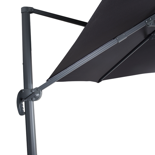 Nest outdoor Brandon Zweefparasol Zwart Ø 350 cm - vtwonen shop