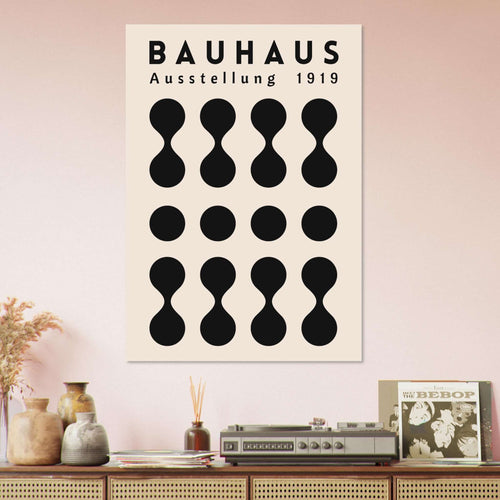 Artfulprints  Bauhaus - Ausstellung 1919   poster 70x100 cm - vtwonen shop
