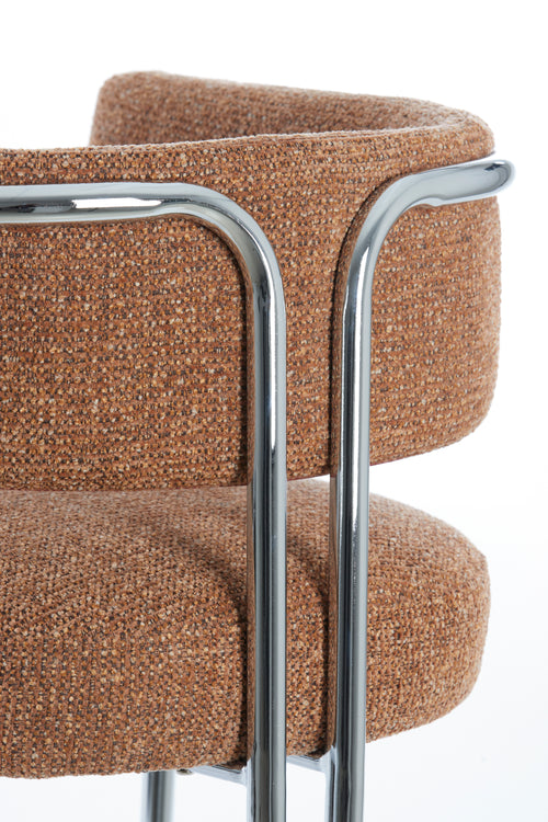 Light & Living eetkamerstoel ADANTE - 56x52x72cm - bruin - vtwonen shop