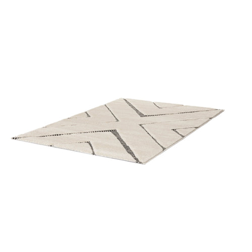 AFK Living vloerkleed Kenza - reliëfeffect - beige - 120 x 170 cm - vtwonen shop