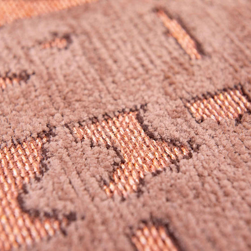 Louis De Poortere binnen & buiten machinewasbaar vloerkleed Structures Baobab van 70% gerecycled PET - roze - 235x340cm