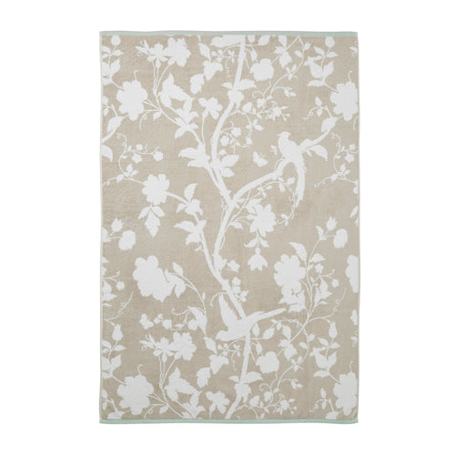 Laura Ashley Badlaken Oriental Garden Dove Grey 100x150cm - vtwonen shop