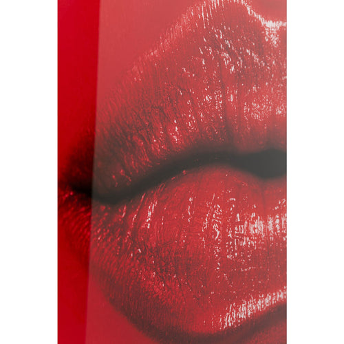 Kare Design Wandfoto rood lippen 120x80cm - vtwonen shop