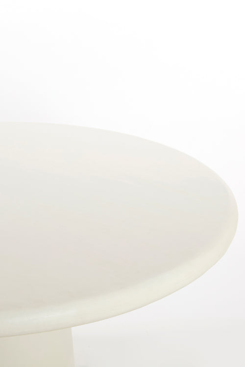 Light & Living eettafel KULONA - Ø140x76cm - wit