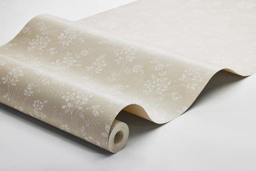 borastapeter behang vintage bloemetjes beige - 53 cm x 10.05 m - 661060 - vtwonen shop