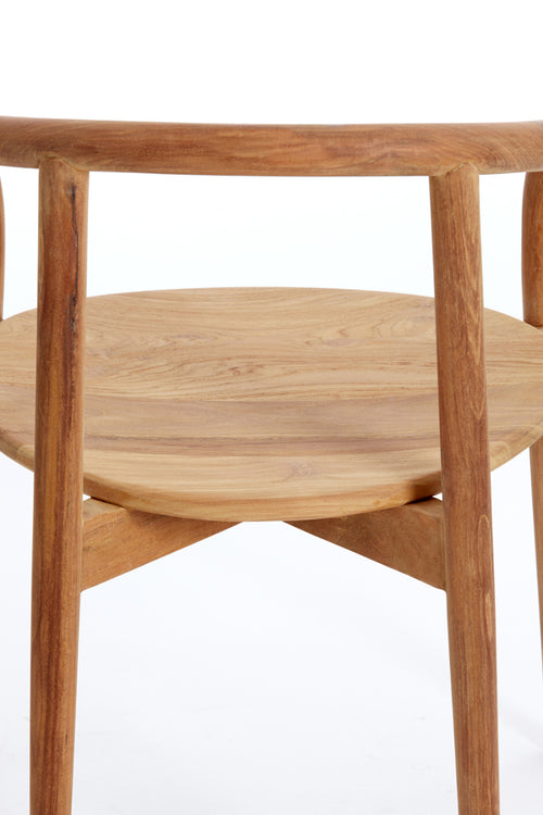 Light & Living eetkamerstoel PALCA - 59x53x74cm - bruin - vtwonen shop