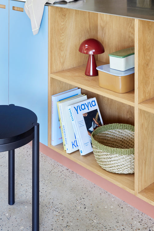 Hübsch bureau-organizer Amare - steenpoeder - 24x11x h7cm