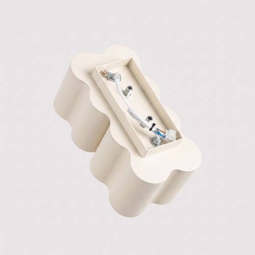 Sollux Lighting Plafondlamp OVIO 2 beige GU10 - 24,5x12x12cm
