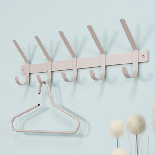 Spinder Design kapstok Dexter 5 - Silky Taupe - 5 haken - vtwonen shop