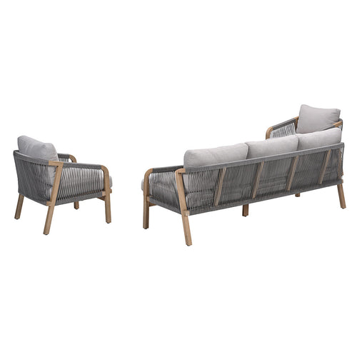 Garden Impressions Loungeset Alora 3-delig - acacia white wash
