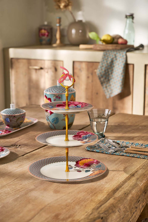 Pip Studio Etagere 3 laags - Blooming Tales - Khaki