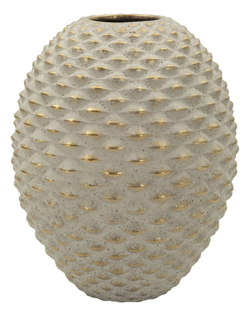 Mauro Ferretti vaas - Ø 23,5x28,5 cm - beige