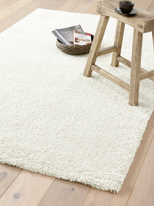 AFK Living vloerkleed Lison - shaggy - wit - 120 x 170 cm - vtwonen shop