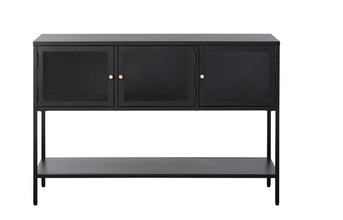 Rebellenclub Dressoir Nimbin - 132 x 88 cm - Zwart - vtwonen shop