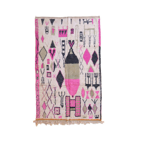 AFK Living vloerkleed Berber - handgemaakt - Wol - 179 x 274 cm