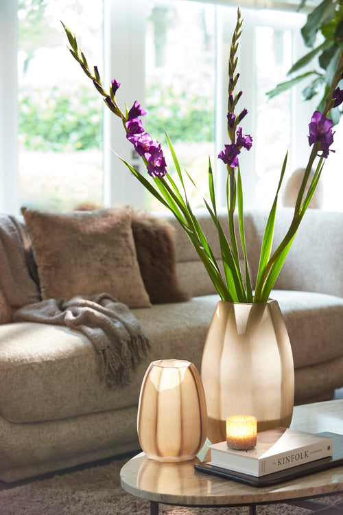 Light & Living pot Bradley - bruin - 23x23x38 cm