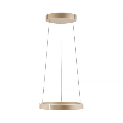 Neuhaus PURE hanglamp E-Clipse - 2 lichts - 50  x 350   cm - champagne - vtwonen shop
